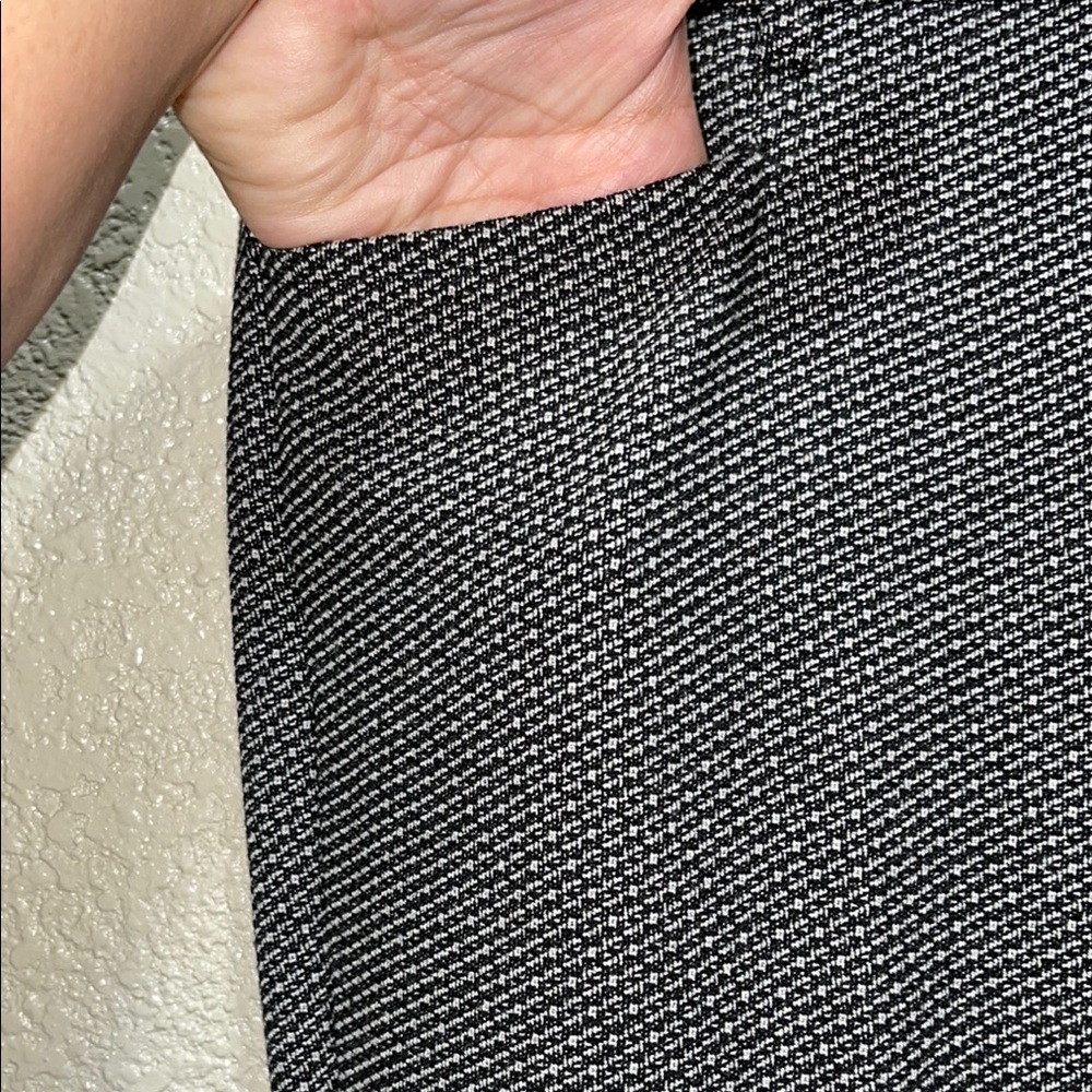 Express Columnist Gray Textured Pants - Picture 4 of 9